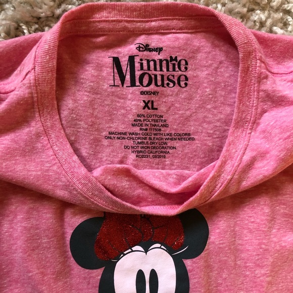 Disney Minnie Mouse Girl’s T-Shirt - Picture 5 of 7